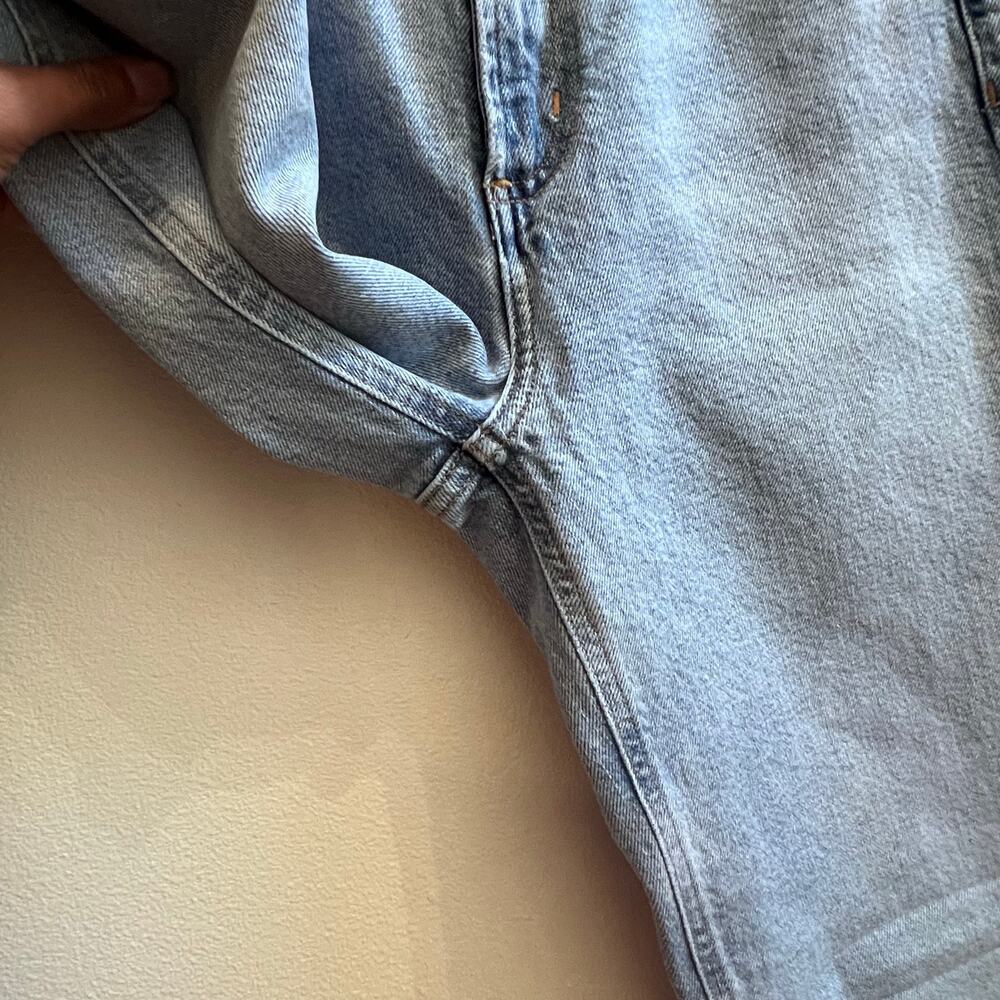 AGOLDE High-Rise Stovepipe Jean Classic Straight Leg Blue Denim Women’s Size 24 - Picture 6 of 10